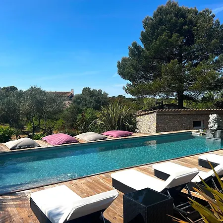 别墅 Mas Des Capitelles Nimes, Avec Piscine *